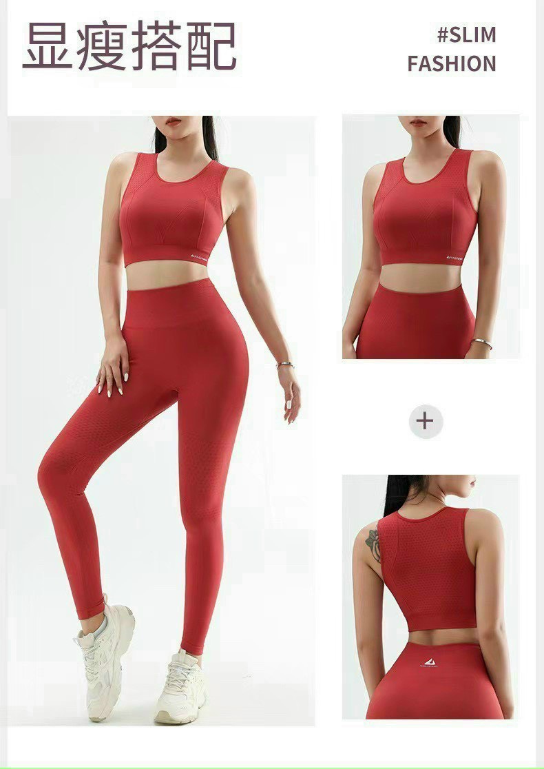 Đồ Tập Yoga Gym Nữ Dệt Kim Có Đệm Chống Sốc Ngực