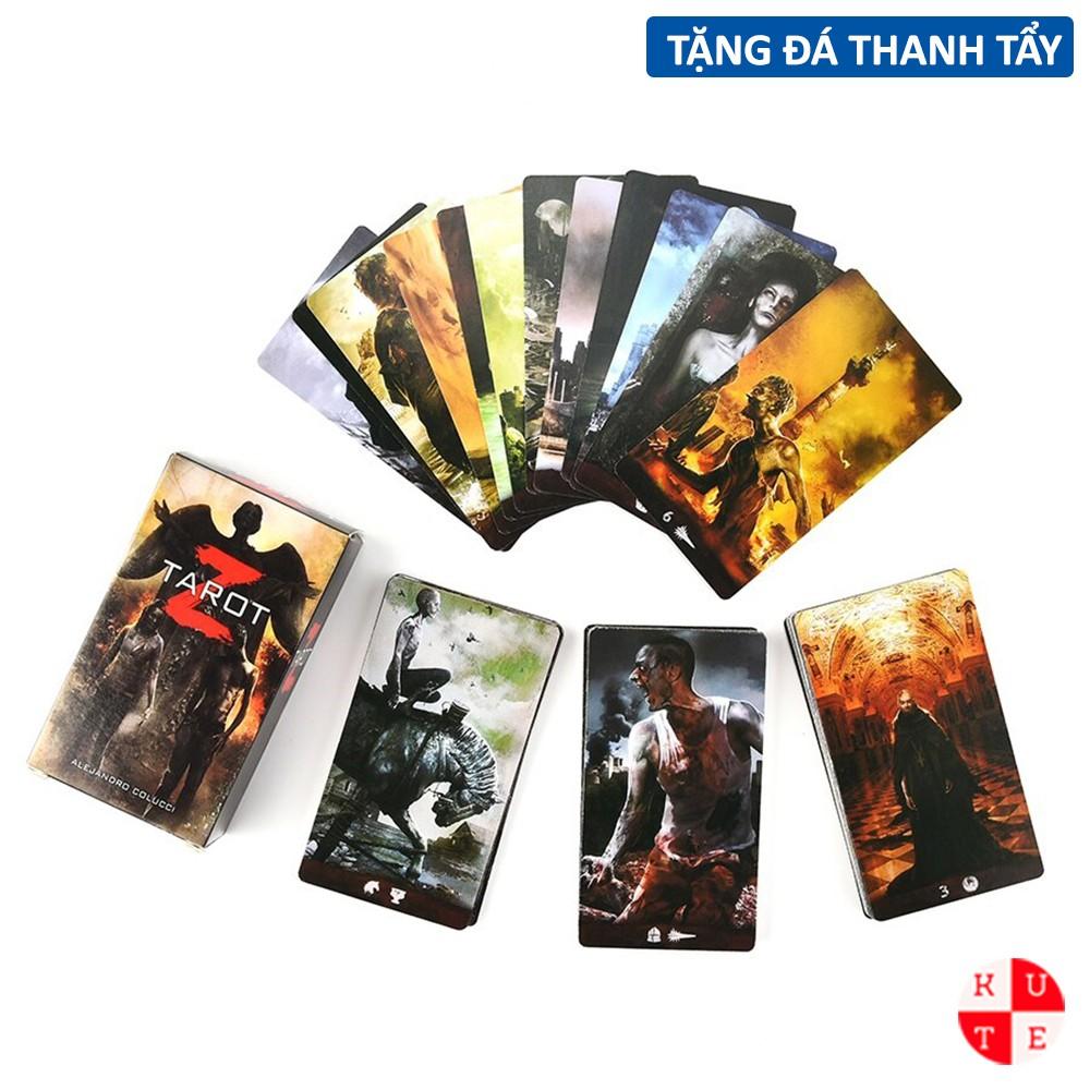 Bài Tarot Z 78 Lá Bài Tặng Đá Thanh Tẩy