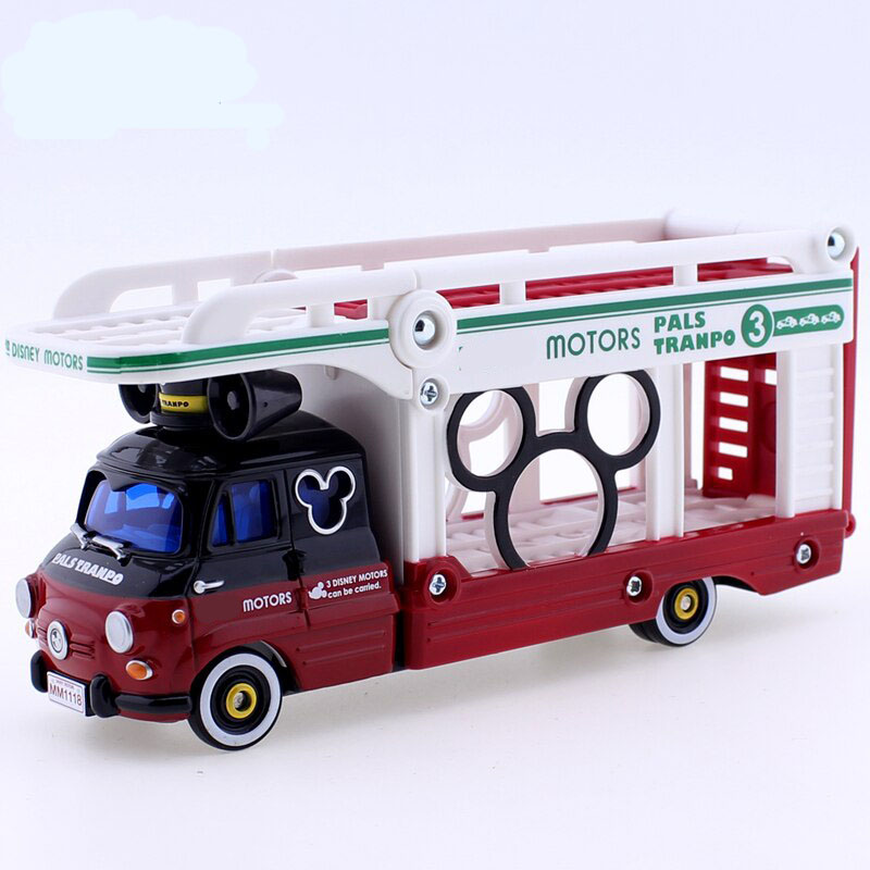 Mô hình Tomica chở Motor Pals Tranpo chuột Mickey