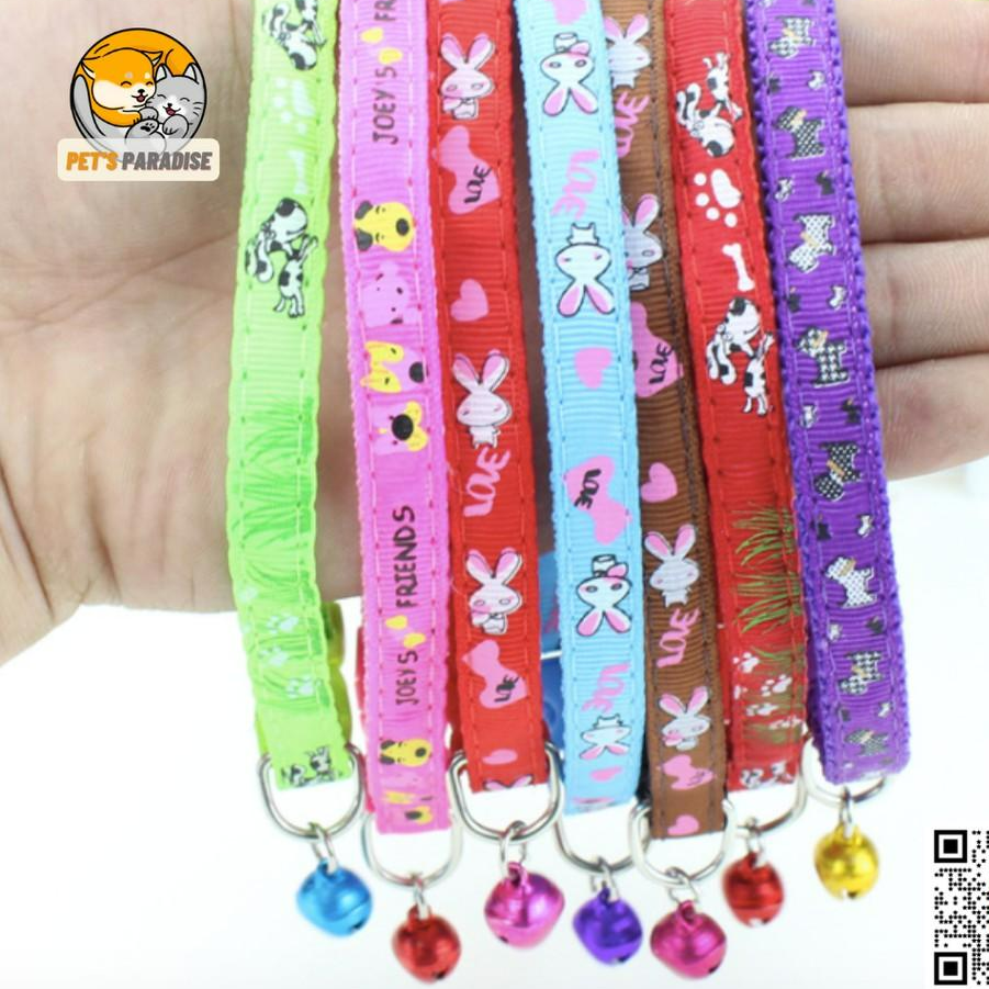 Vòng cổ chocker họa tiết mùa hè dành cho chó mèo