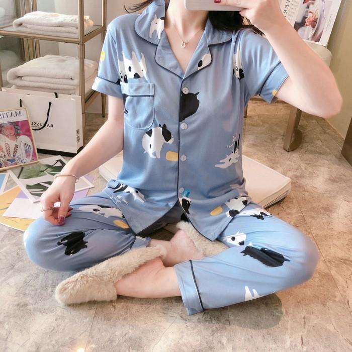 Bộ lửng nữ họa tiết dễ thương BL02
