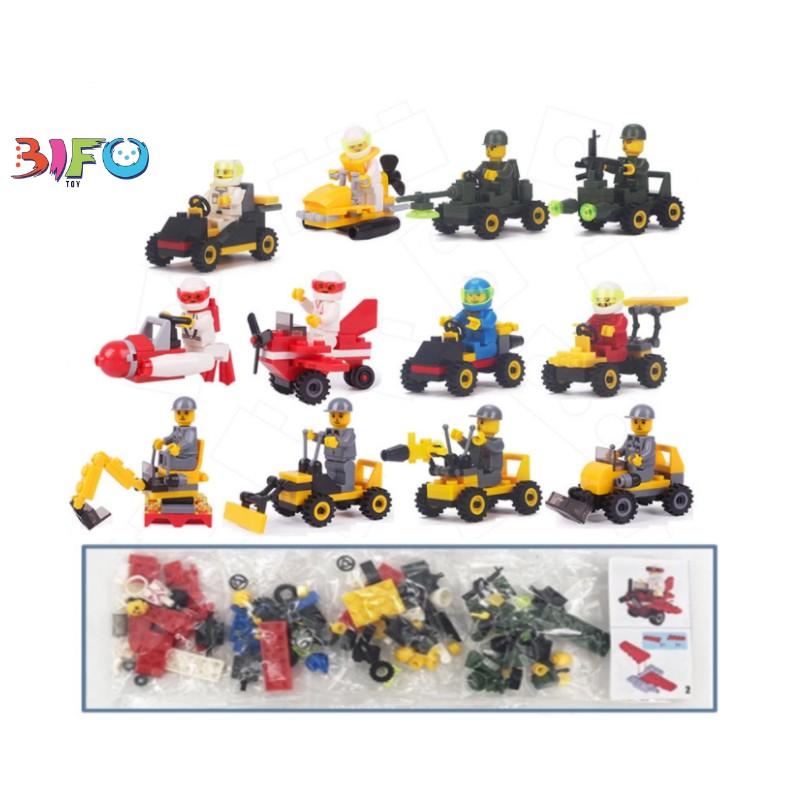 Bộ sưu tập đồ chơi lắp ghép mô hình mini cho bé phát triển trí não