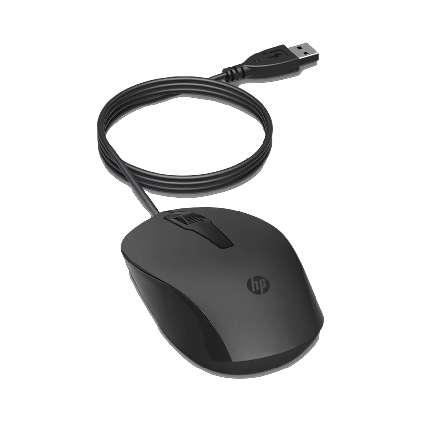 Chuột văn phòng có dây HP 150 240J6AA - Hàng Chính Hãng