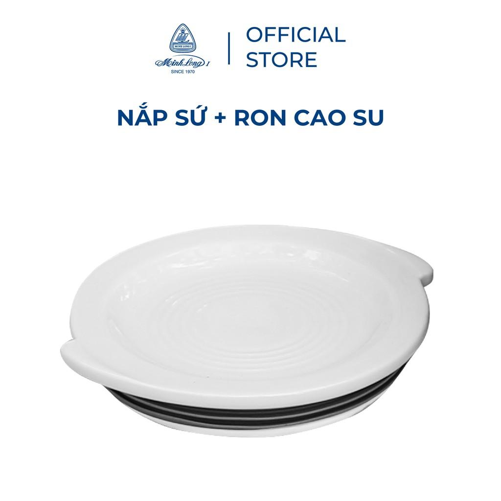 Ly sứ dưỡng sinh 0.48 L + nắp Dưỡng Sinh Đại Dương Sứ cao cấp Minh Long