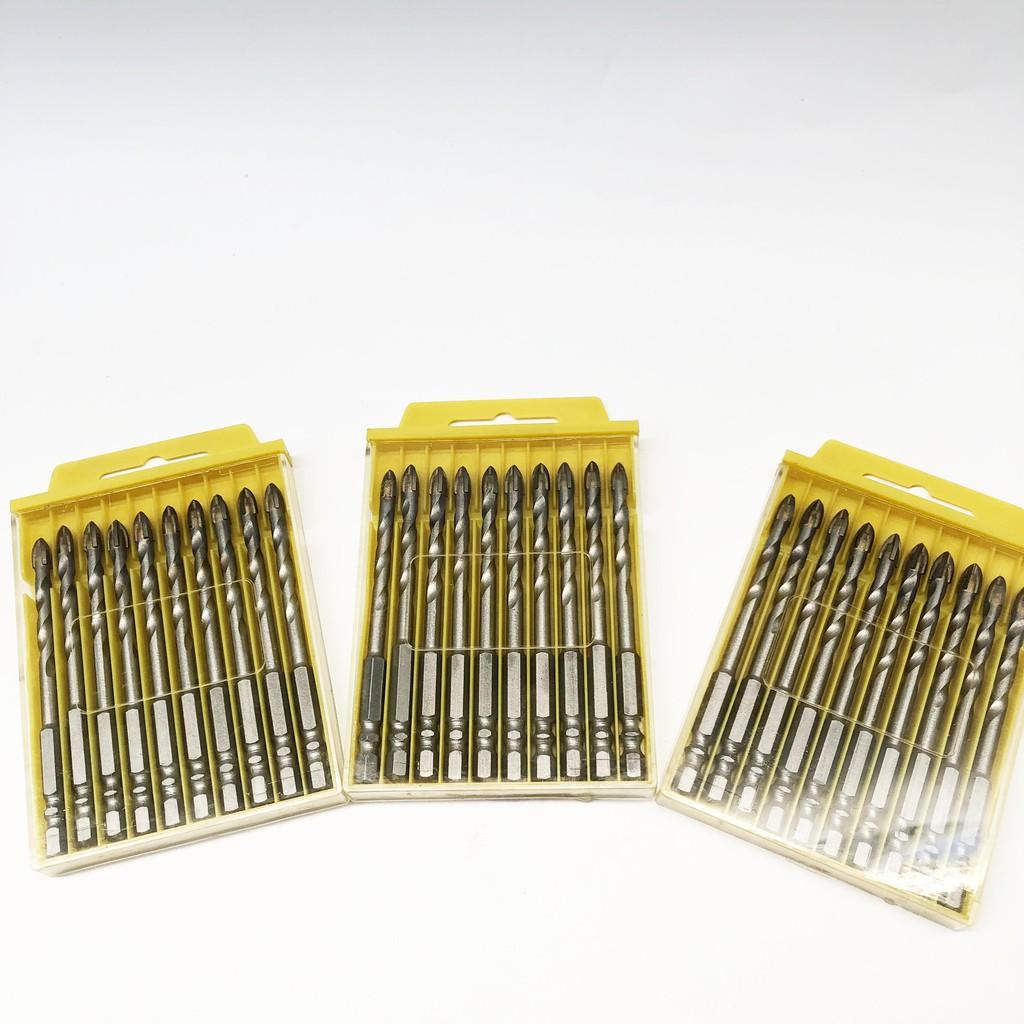 Mũi khoan đa năng chân lục giác, khoan kính, thủy tinh,khoan gạch men, gạch đá hoa cương