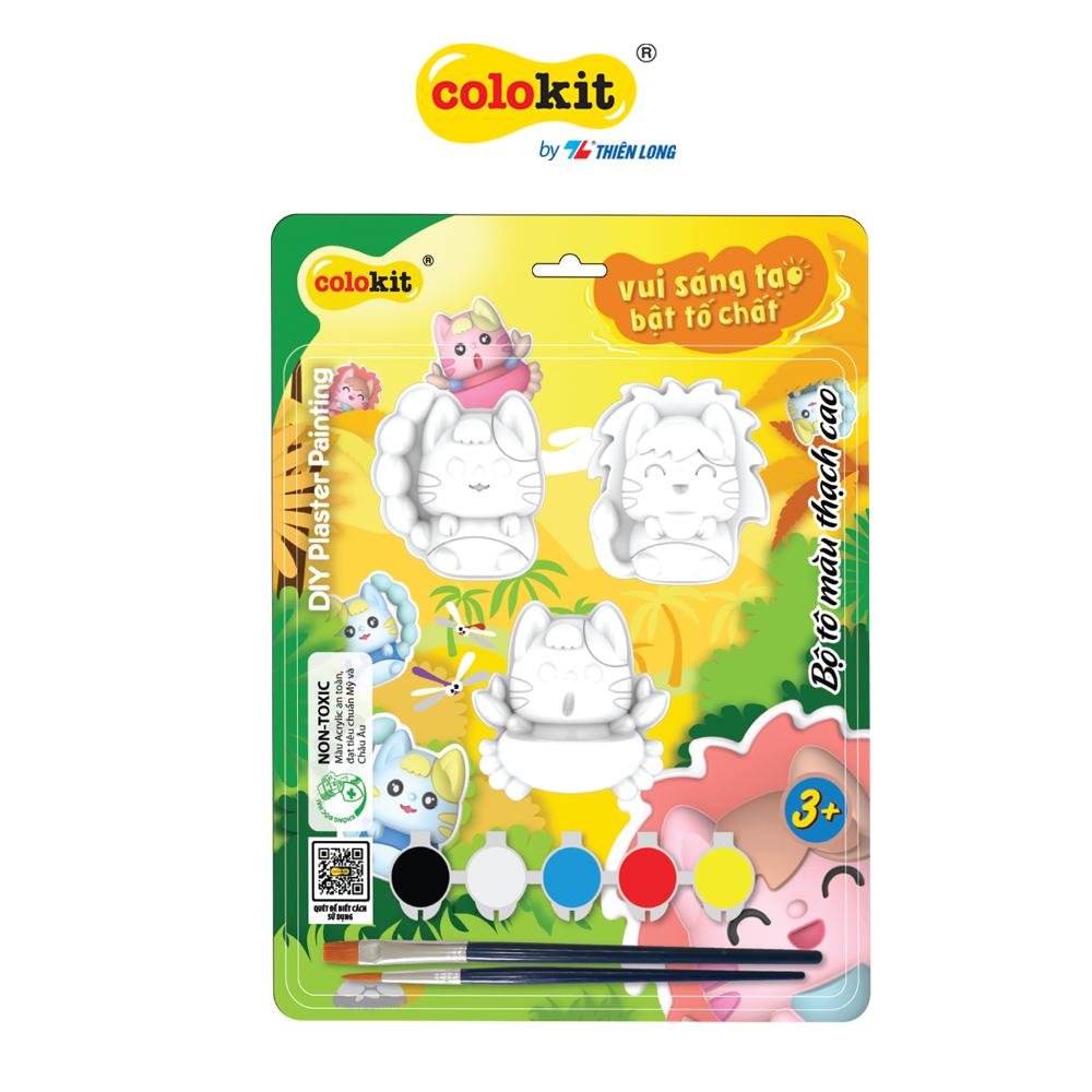 Bộ đồ chơi tô tượng Bé Mèo cute Thiên Long Colokit KIT-C029