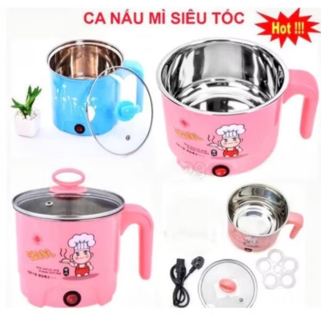 1 CA ĐIỆN NẤU LẨU MÌ TÔM ĐA NĂNG CHO MỌI NHÀ