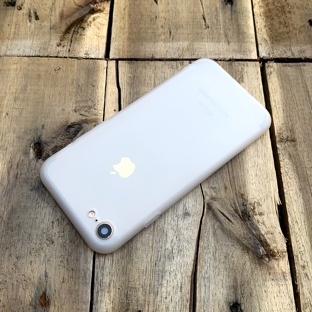 Ốp lưng dẻo trong sần nhám dành cho iPhone 7 / iPhone 8