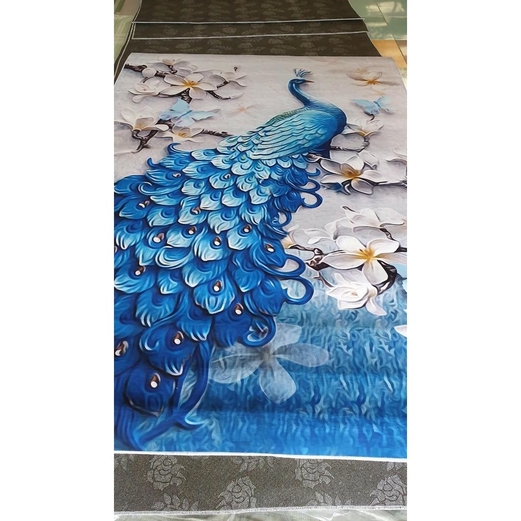 THẢM BALI 5D MẪU KHỔNG TƯỚC 1M6X2M3 PP