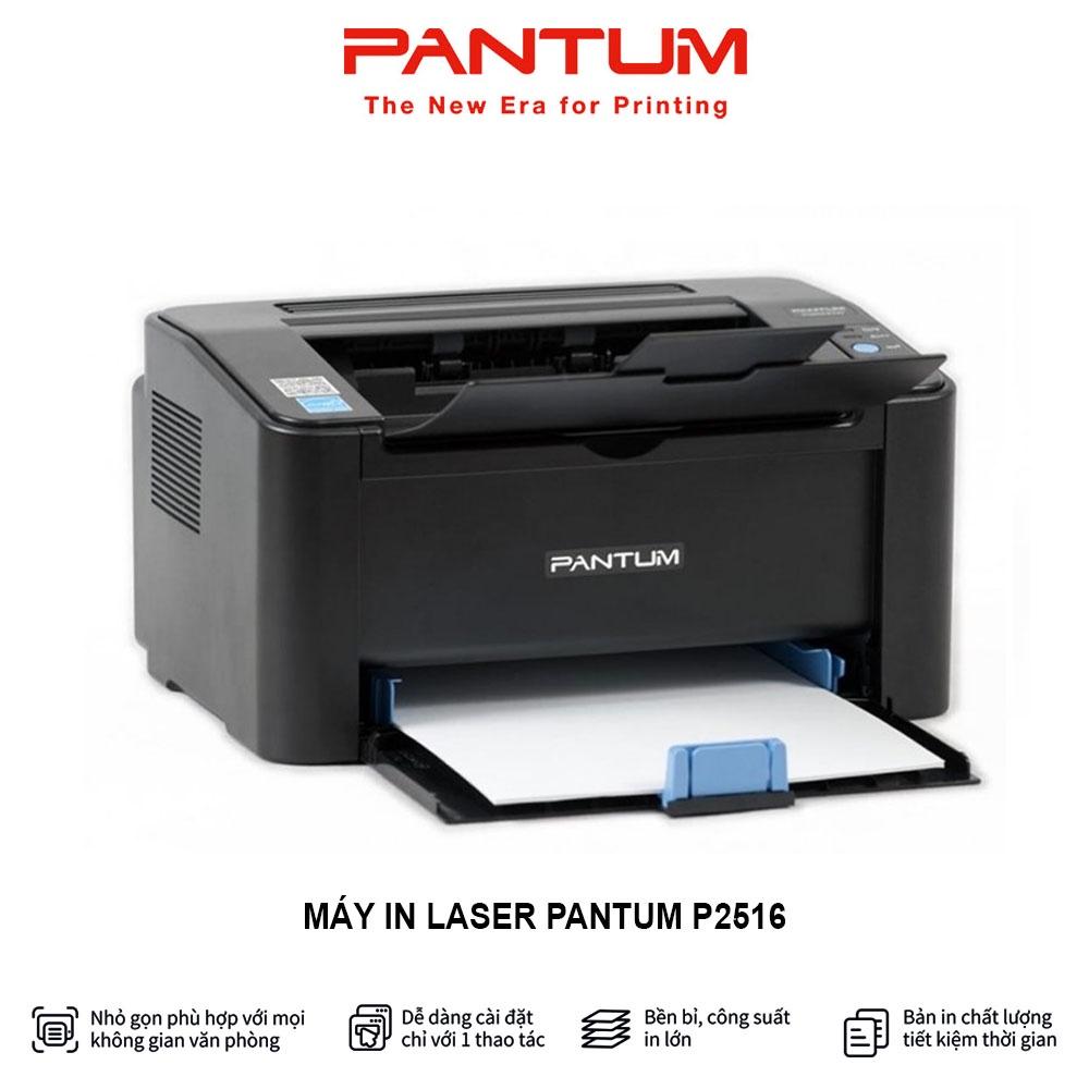 Máy in Laser đơn chức năng PANTUM P2516, in đen trắng, tốc độ cao, khổ giấy A4