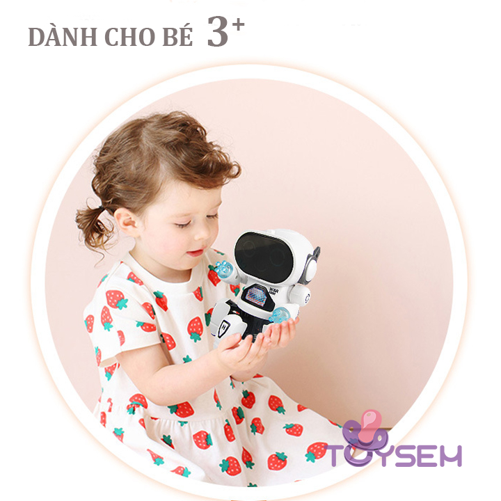 Đồ chơi robot bạch tuột nhảy múa có đèn và nhạc vui nhộn cho bé, Đồ chơi trẻ em, Người máy đồ chơi nhún nhảy, Quà tặng sinh nhật cho bé