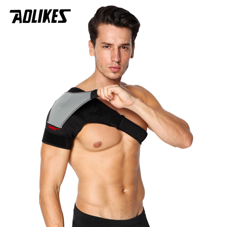 Đai bảo vệ cố định khớp vai AOLIKES A-1697 Adjustable Sport Shoulder Support