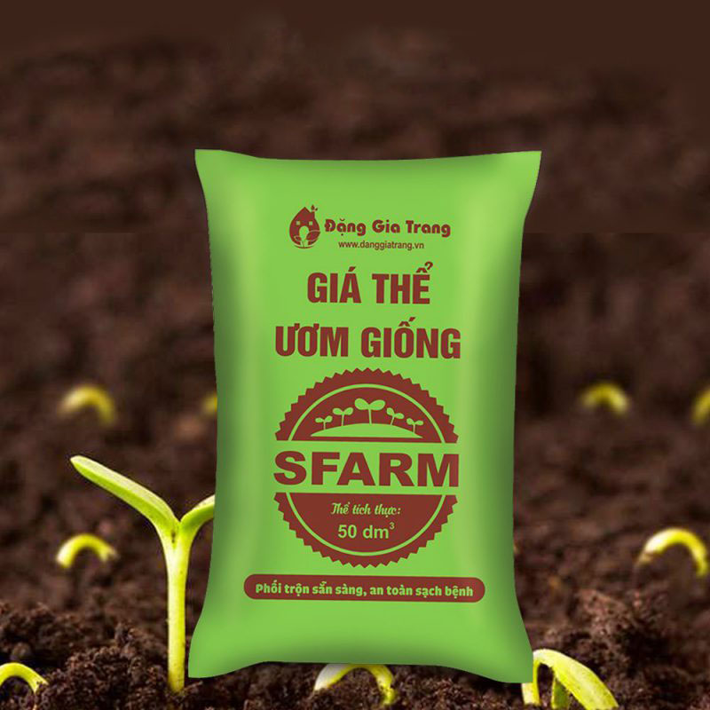 Giá thể ươm giống ươm hạt Sfarm