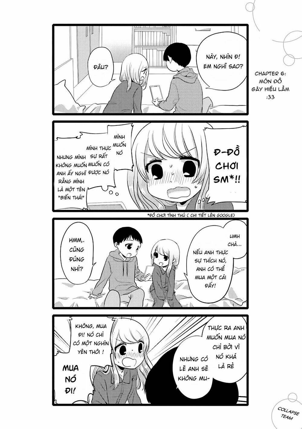 tôi gặp khó khăn với cô bạn gái chapter 6 2