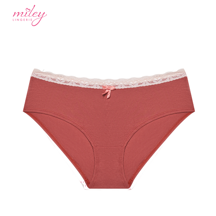 Bộ Đồ Lót Nữ Cotton Lụa Phối Ren Miley Lingerie BRC0513_FCP0511