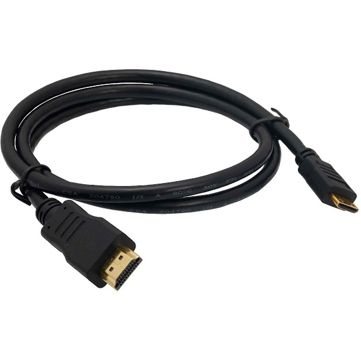 Dây HDMI ngắn 80cm tròn