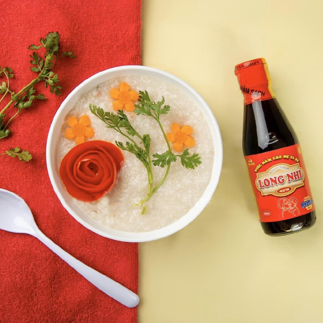 Combo 3 chai Nước mắm sạch cá cơm nguyên chất  Long Nhi 45 độ đạm 60ml/chai