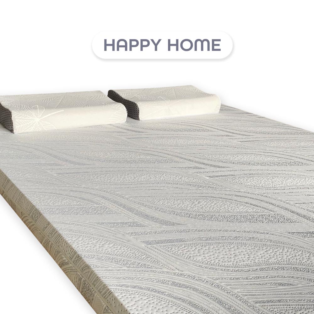 Nệm cao su thiên nhiên Happy Home Classic 100 (Tặng Combo 7 món) - Happy Home