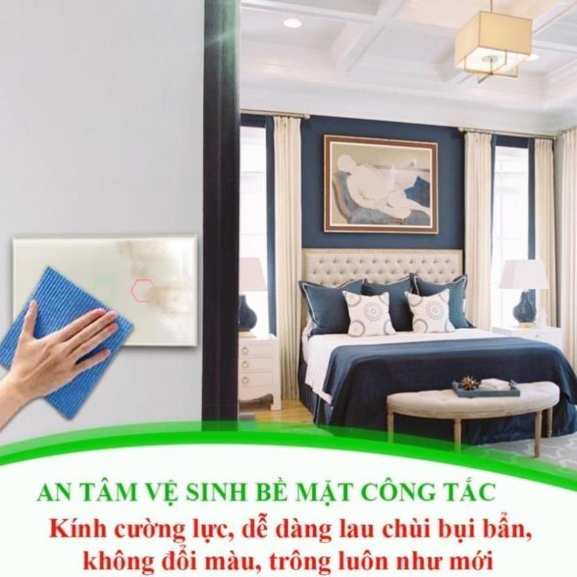 [CHỐNG GIẬT] Công tắc cảm ứng Hunonic Datic 1 Nút Công Suất Lớn kết nối Wifi điều khiển bình nóng lạnh, điều hoà từ xa