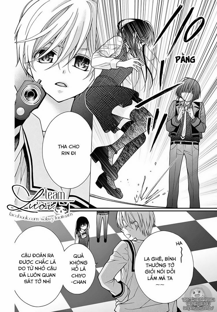 máu của cậu chỉ thuộc về mình tớ... chapter 12 18