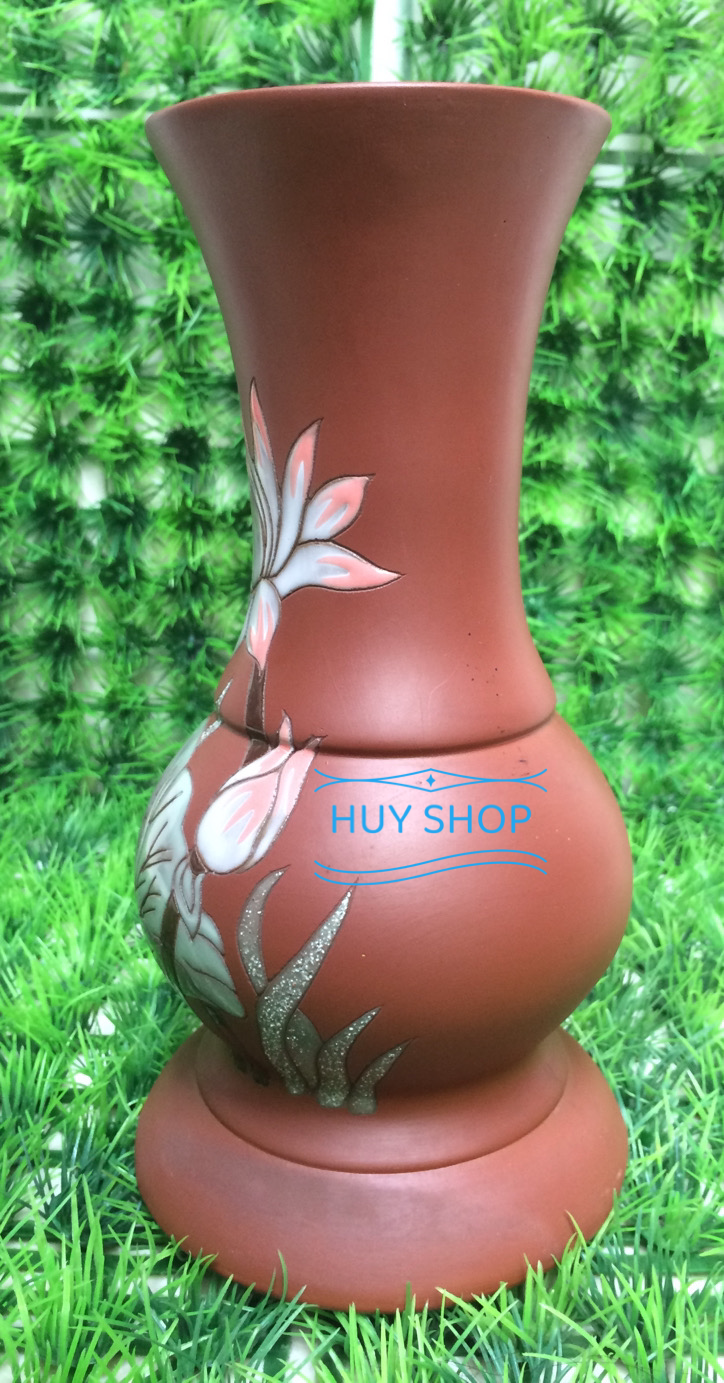 Gốm sứ trang trí cao cấp - Bình HOA SEN số 29