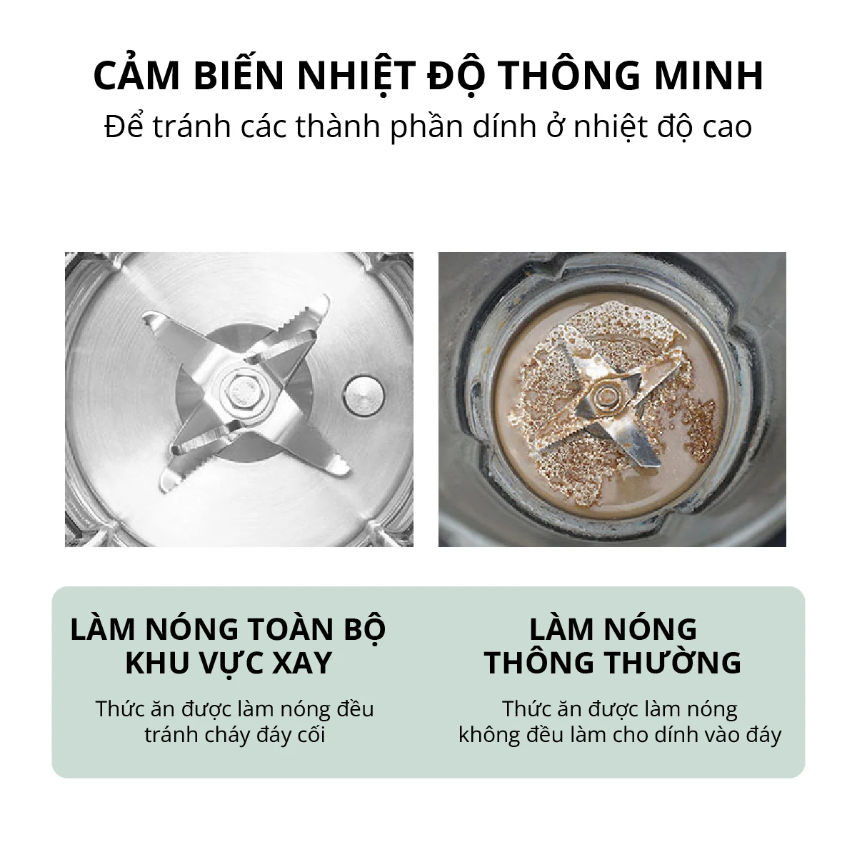 Máy chế biến thực phẩm, nấu cháo, làm sữa siêu mịn Mishio - Hàng chính hãng