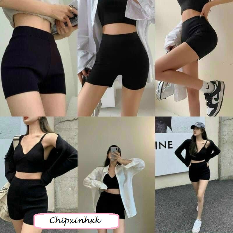 Quần legging ĐÙI CHIPXINHXK from ôm cạp chun