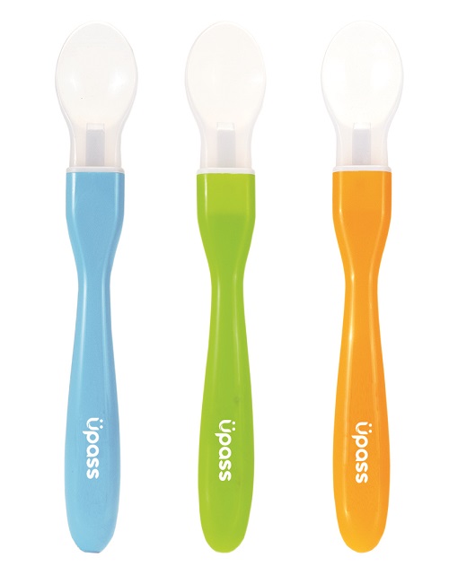 THÌA ĂN DẶM CÁN DÀI SILICONE UPASS - UP3039