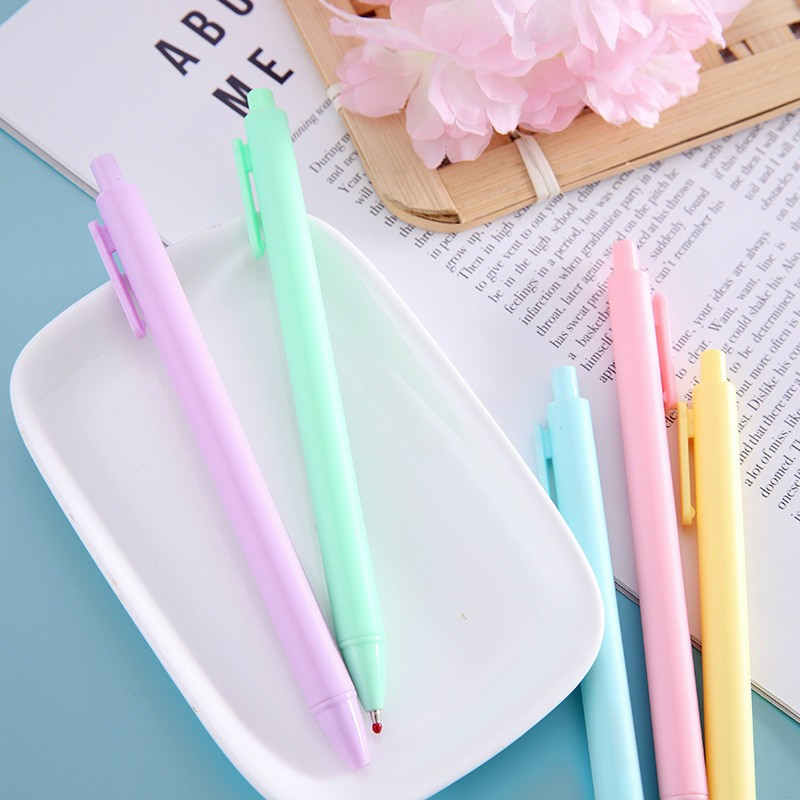 Bút, Viết gel màu pastel dễ thương