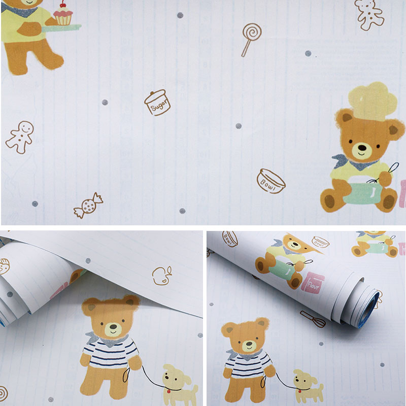 Giấy dán tường Gấu Teddy WP0020