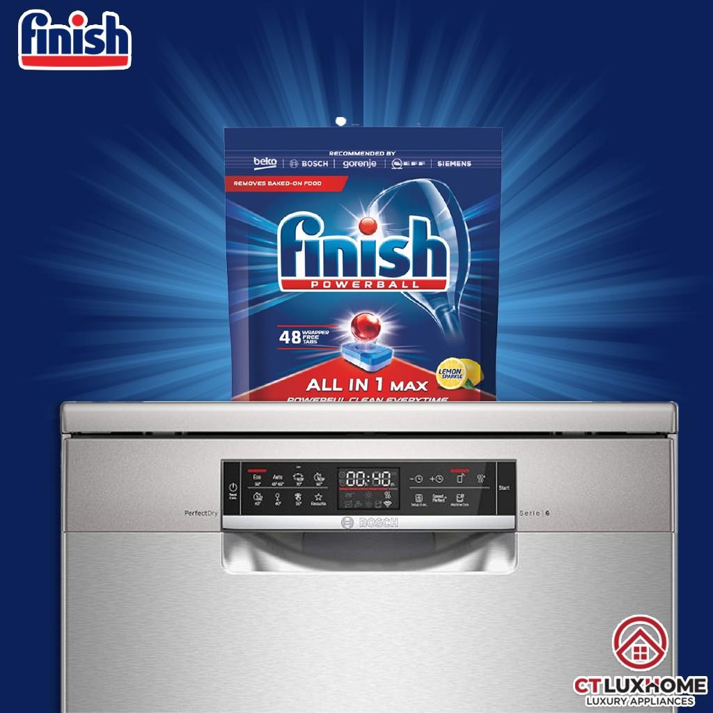 Viên rửa chén bát Finish All In One Max 48 viên