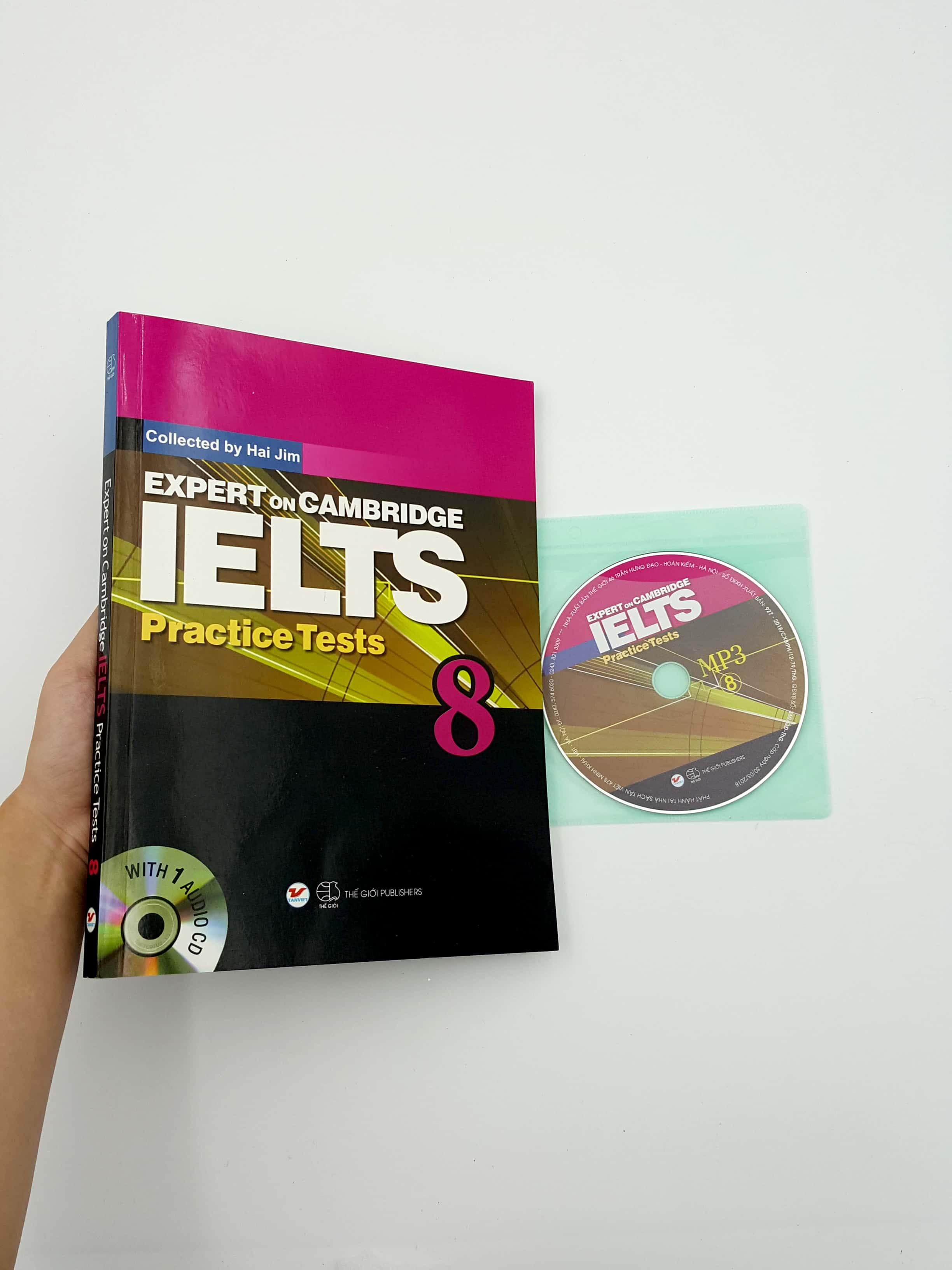 Expert On Cambridge IELTS Practice Tests 8 (Kèm CD)