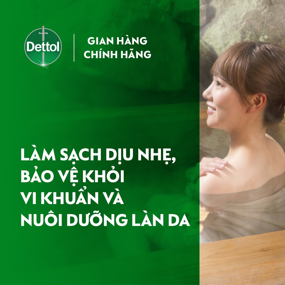 Bộ 1 chai sữa tắm Onzen mật ong kháng khuẩn dưỡng thể Dettol 950g/Chai và 1 nước rửa tay diệt khuẩn Dettol 250g/Chai