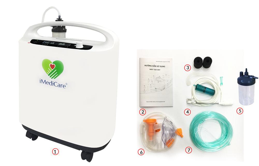 Máy tạo oxy iMediCare iOC-5LS