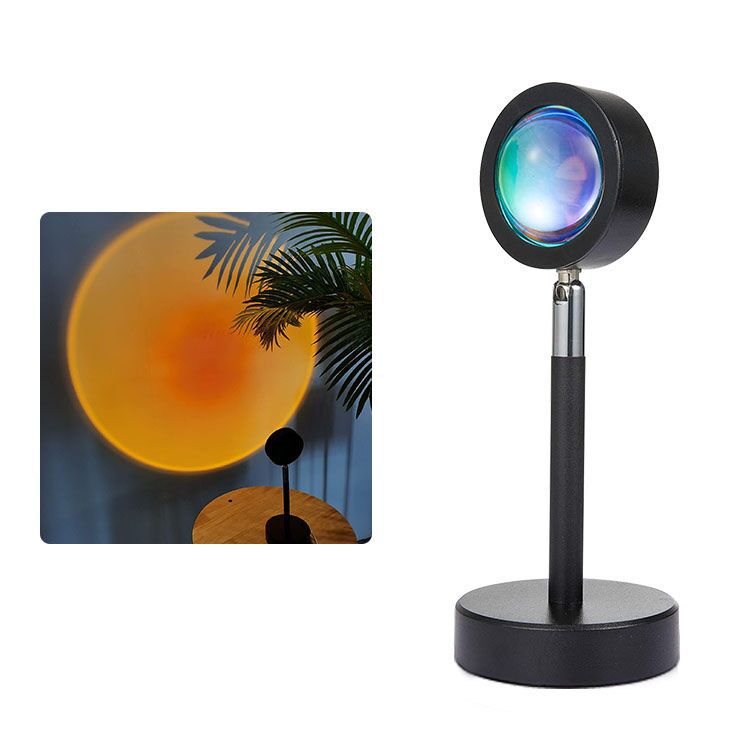 Đèn hoàng hôn Sunset Lamp 4 màu/16 màu hiệu ứng ánh sáng đẹp có remote điều khiển màu thích hợp chụp ảnh sống ảo Tiktok, Livestream