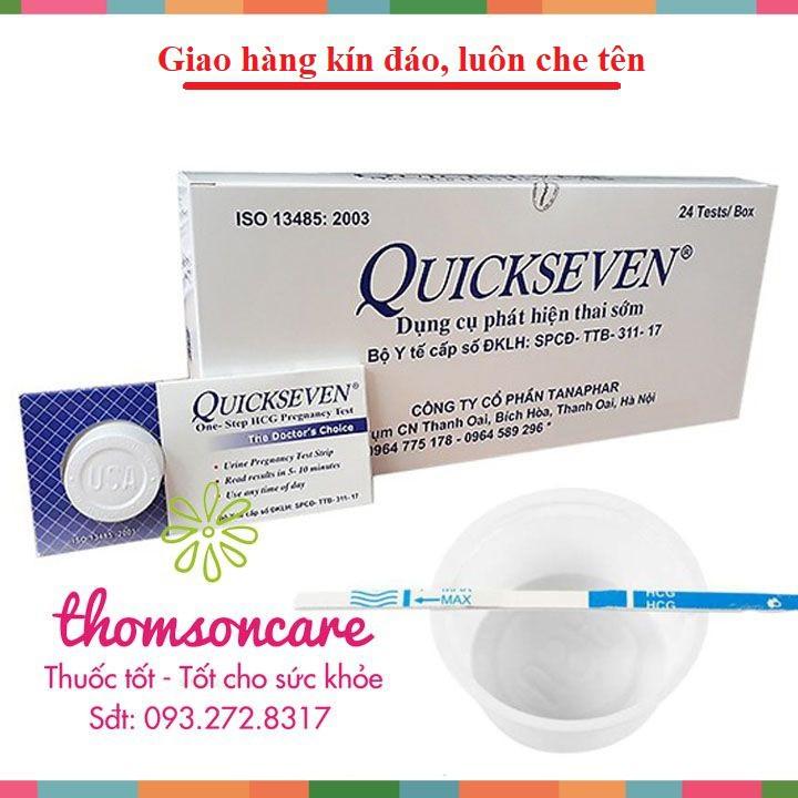 Que thử thai QUICKSEVEN - Tiện dụng - Luôn che tên