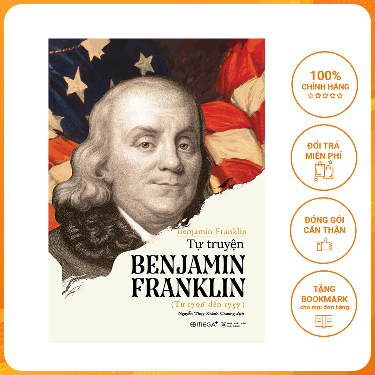 Sách - Tự truyện Benjamin Franklin