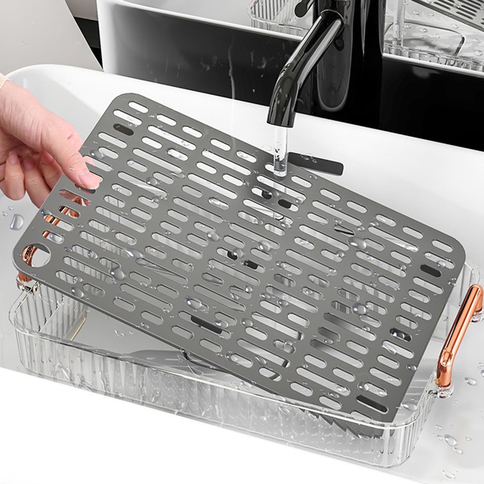Serving Tray Drainer Tray Dessert Tray Tableware Vanity Tray for Office Organizer