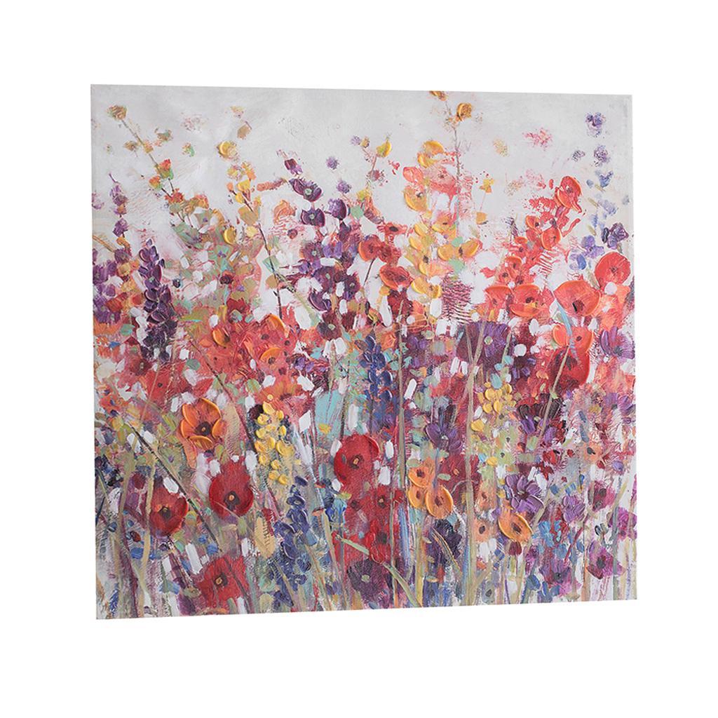 Self-adhesive Abstract Plant Flower Decorative Wall Sticker for Home Decor