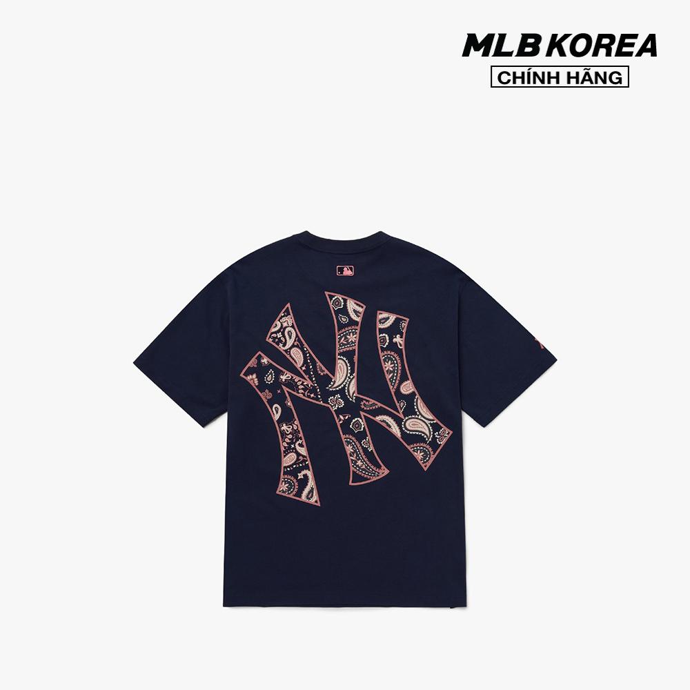 MLB - Áo thun cổ tròn ngắn tay Paisley Mega Logo 3ATSI0124