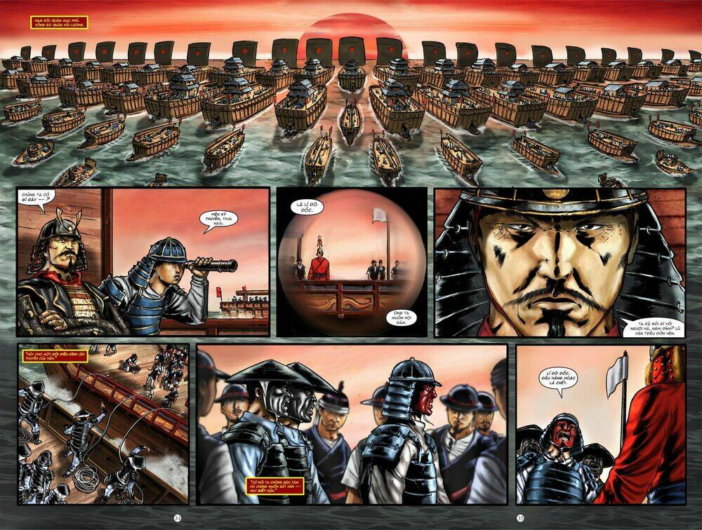 vĩ thuấn thuần: chiến binh và hộ thế giả | yi soon shin: warrior and defender chapter 4 40