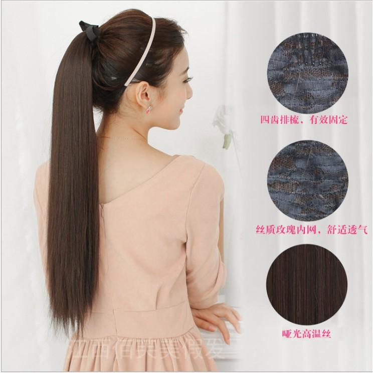 Đuôi tóc giả, Tóc giả cột đuôi thẳng - TG84