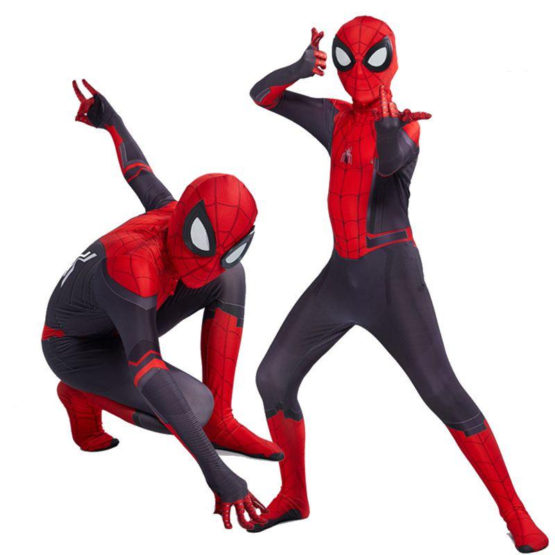 (Có Sẵn) Bộ Áo Liền Quần Bodysuit Hóa Trang Nhân Vật Siêu Anh Hùng Người Nhện Spider Man Dành Cho Người Lớn Và Trẻ Em