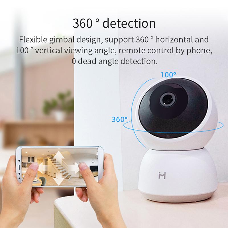Màn hình trẻ em Camera giám sát an ninh có tầm nhìn ban đêm 1296P Bảo vệ Webcam an ninh gia đình Camera 2K cho ứng dụng Mijia Màu sắc: Camera 2K thêm 64G