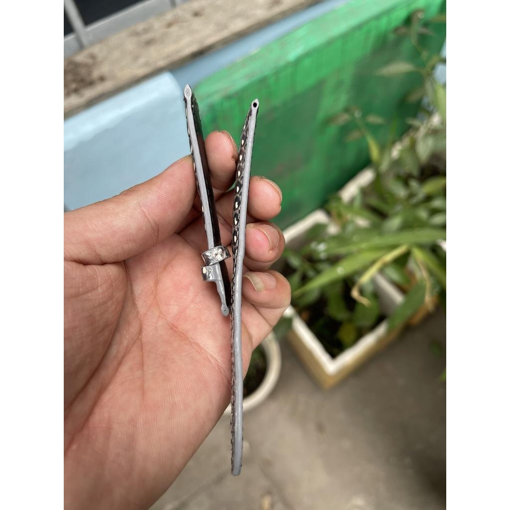 Dây Đồng Hồ Da Rắn Vân Cực Đẹp,Lạ Màu Trắng Mộc,Dây Da Thật Đủ Size TẶNG KÈM Khóa, Chốt Và Dụng Cụ Thay Dây