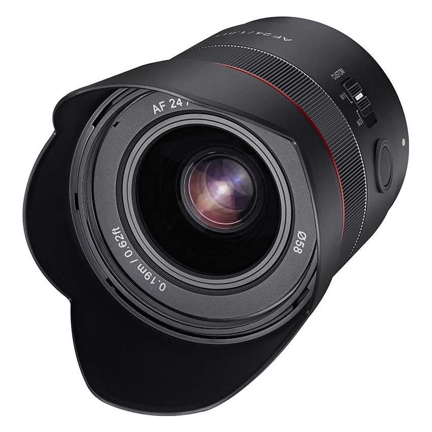 Ống kính máy ảnh hiệu Samyang AF 24mm F1.8 Cho Sony E - HÀNG CHÍNH HÃNG