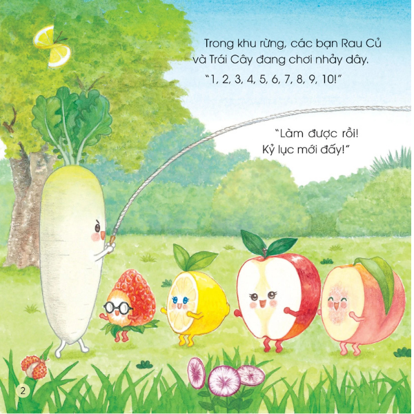 Sách Sức Mạnh Của Những Người Bạn Trái Cây