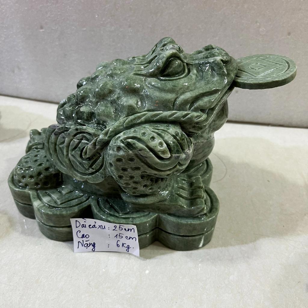 Thiềm thừ phong thủy đá tự nhiên, cóc ba chân nhiều màu cho khách lựa chọn