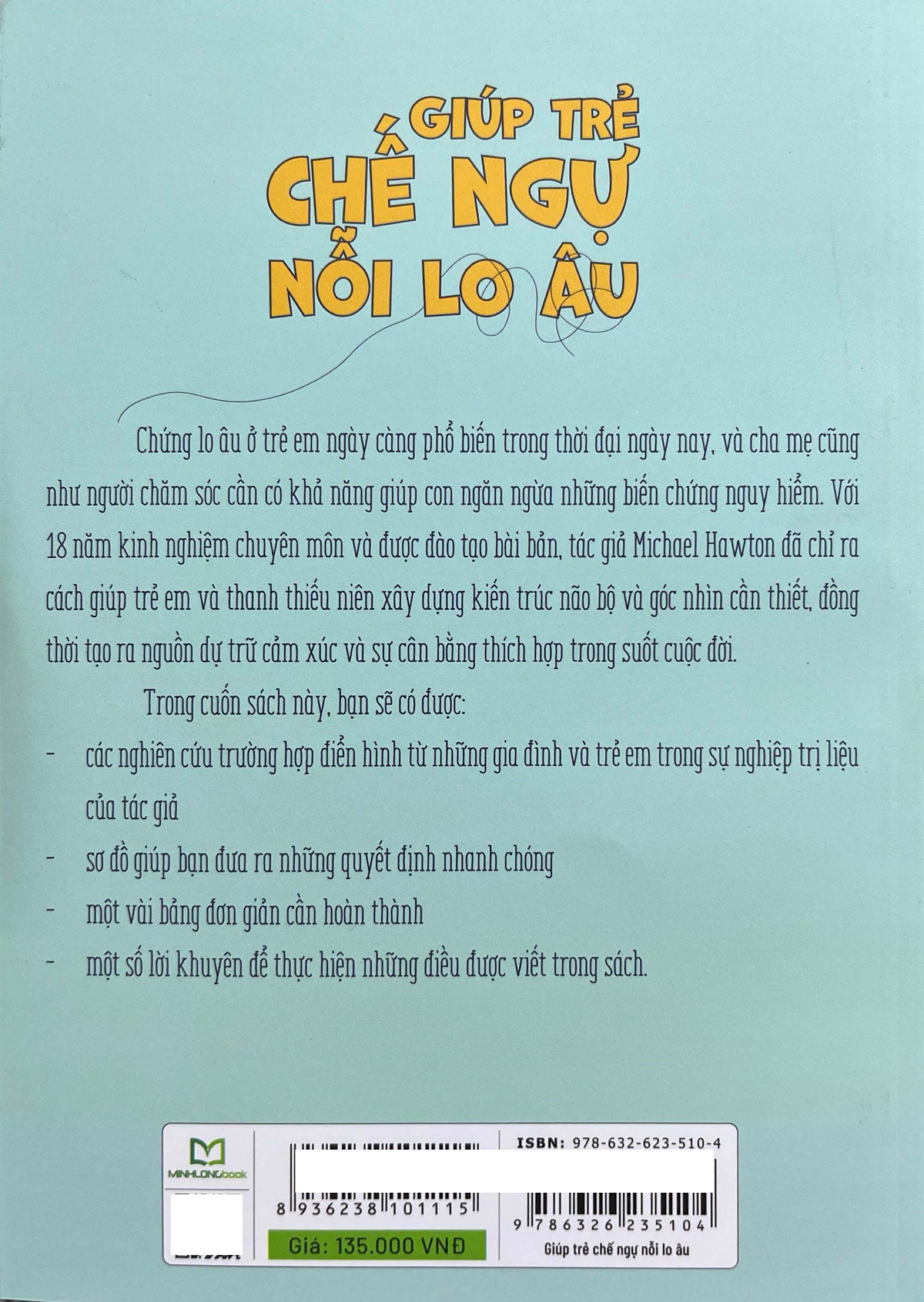 Sách - Giúp Trẻ Chế Ngự Nỗi Lo Âu
