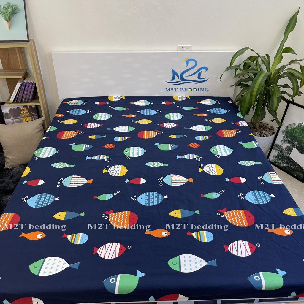 Ga chống thấm Cotton M2T bedding ga chống thấm thun Nano kháng khuẩn không nóng,bí